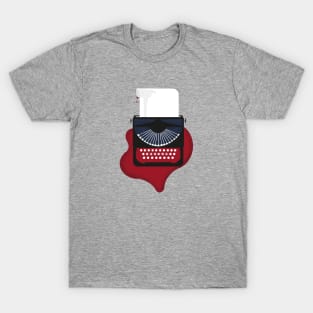 REDRUM Novel Typwriter T-Shirt